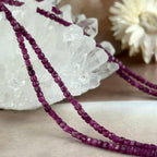 Pink Crystal Bead Necklace