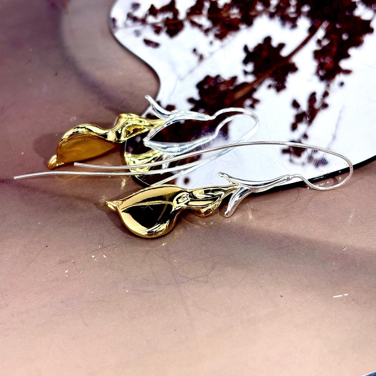 Mixed Metal Flower Jewellery