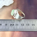 Pale Green Crystal Ring