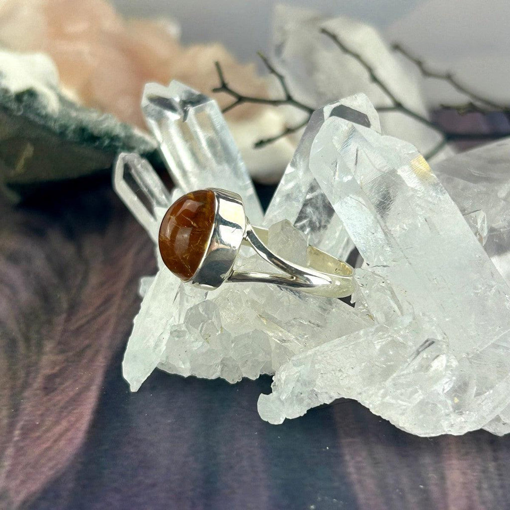 Yellow Crystal Ring