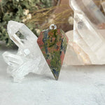 Unakite Stone Pendulum