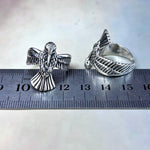 Silver Bird Unisex Ring