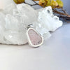 Morganite Freeform Raw Pendant