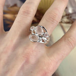 Elegant Rose Quartz Ring