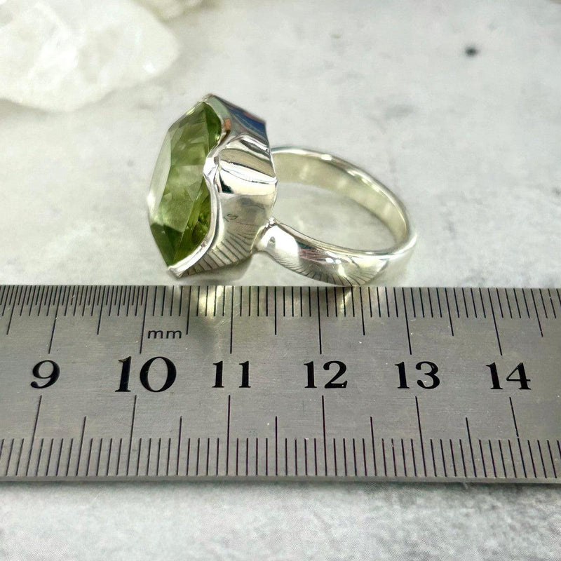 Large Size Real Gemstone Ring