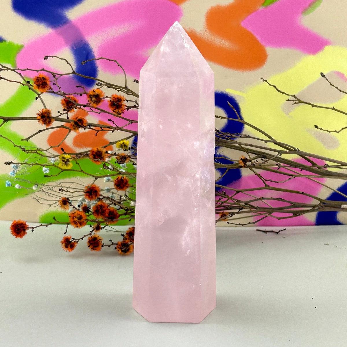 Reduced Price Rose Quartz Point