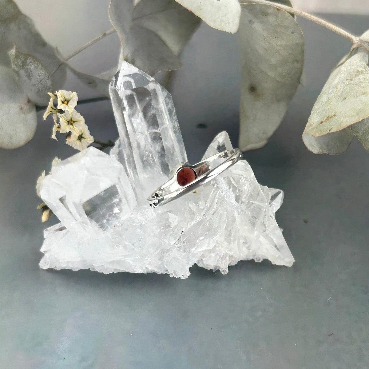 Queens Garnet Ring