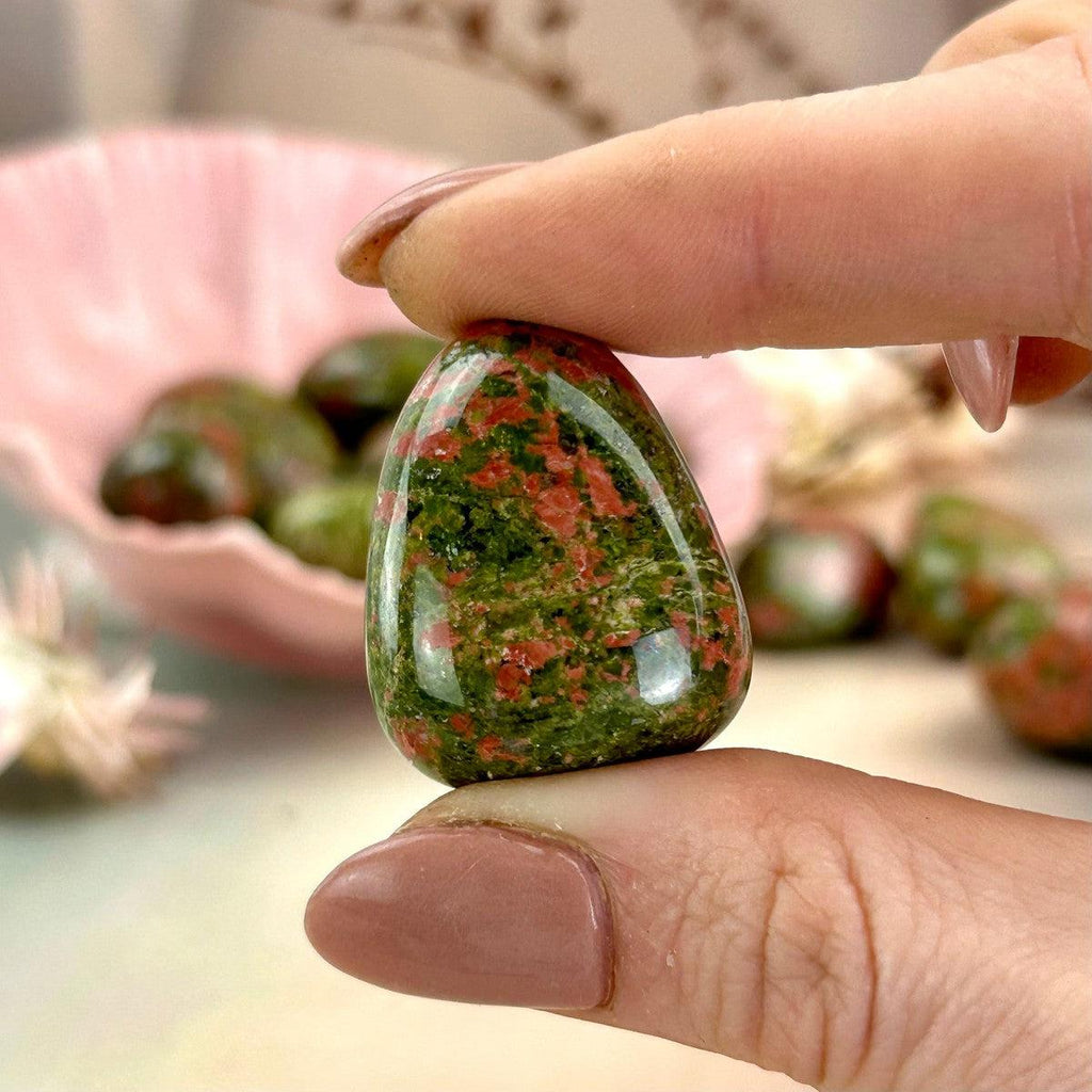Unakite Tumble Stone