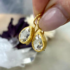 Clear Quartz Gold Jewellery