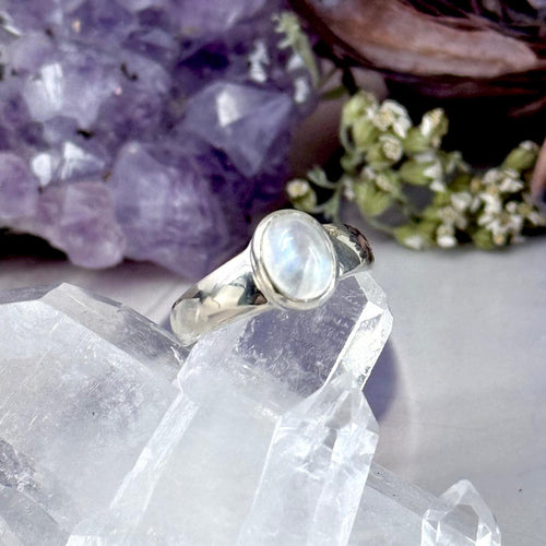 Moonstone Sterling Silver Ring