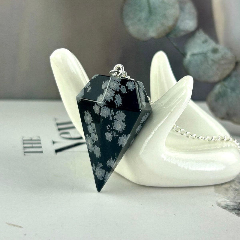 Black And White Spotted Crystal