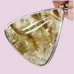 Quartz With Golden Rutile Inclusions