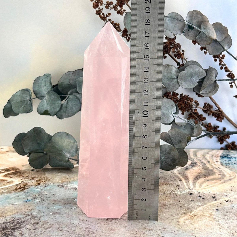 Pastel Pink Crystal Point