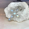 Moonstone Crystal Cross Pendant