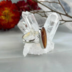 Orange Crystal Ring