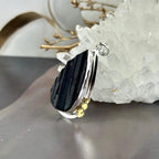 Black Tourmaline Raw Assorted Shape Pendants