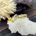 Pale Green Crystal Earrings