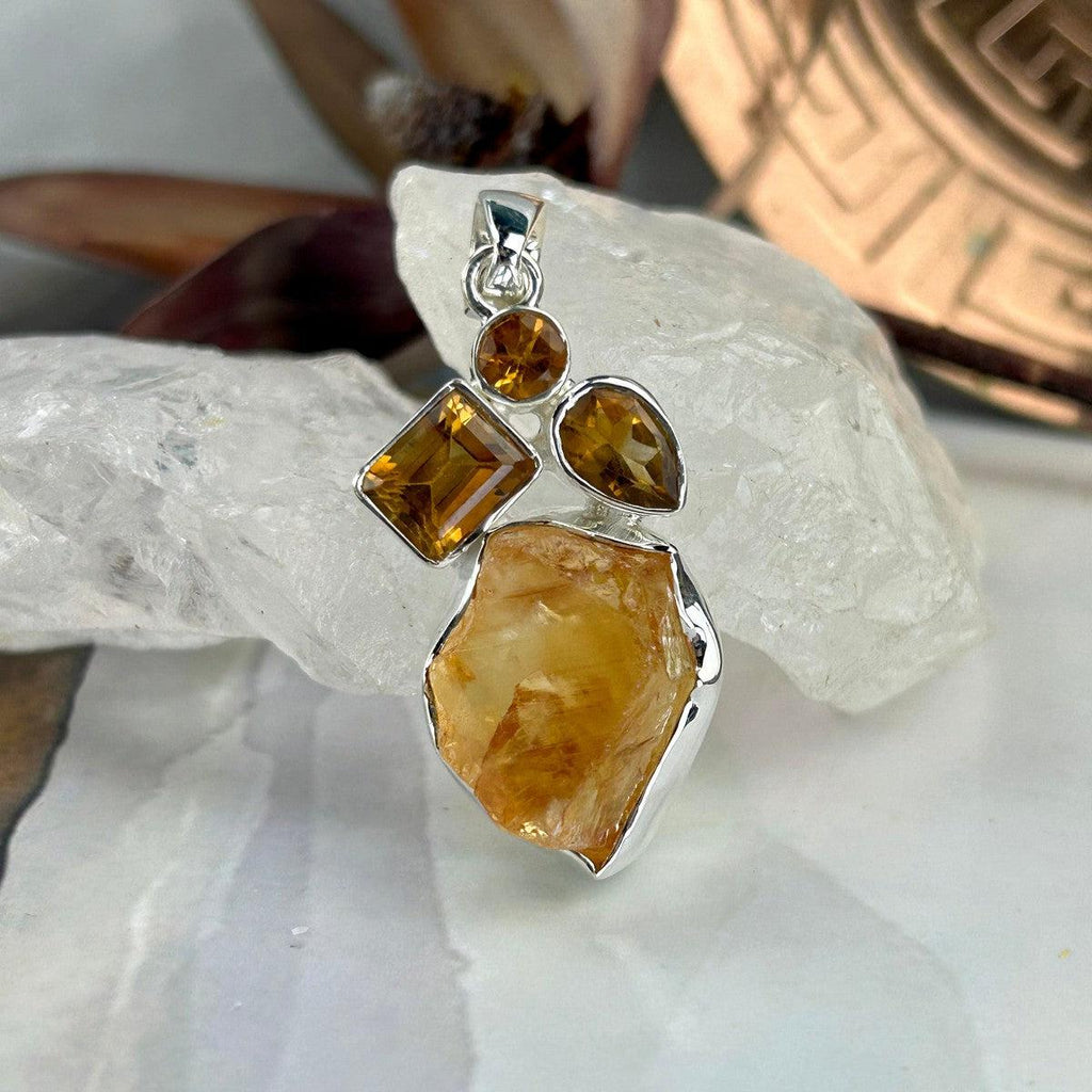 Unique Citrine Pendant