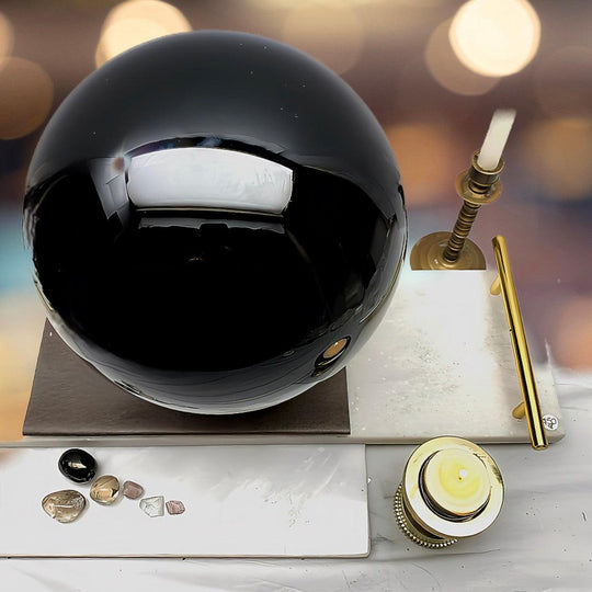 Black Obsidian Crystal Ball 18cm
