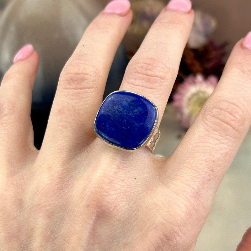 Unisex Lapis Lazuli Ring