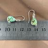 Turquoise Crystal Small Drop Earrings