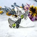 Peridot Butterfly Earrings