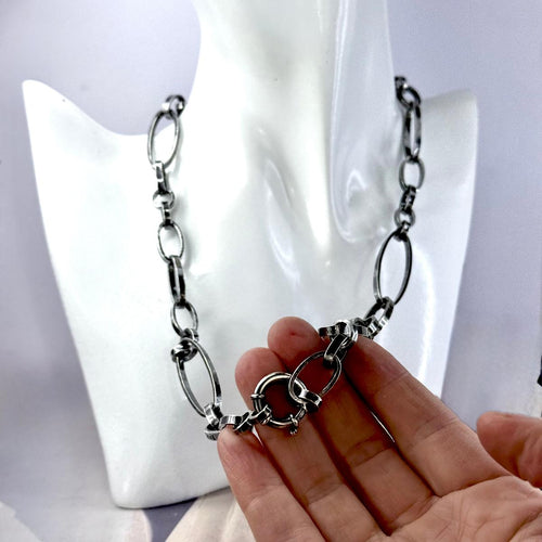 Steam Punk Sterling Silver Chain