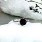 Assorted Gemstone Brilliant Cut Ring