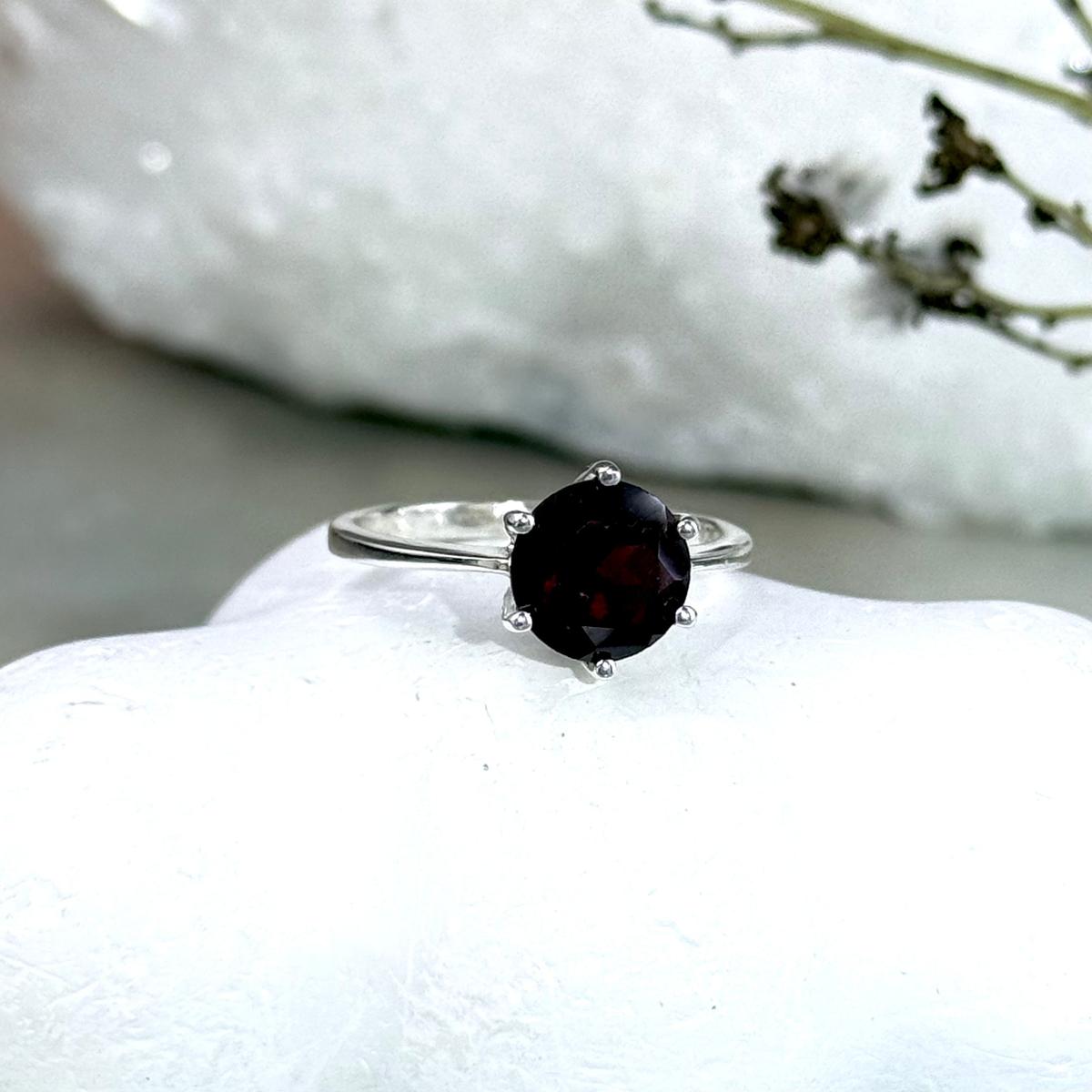 Assorted Gemstone Brilliant Cut Ring