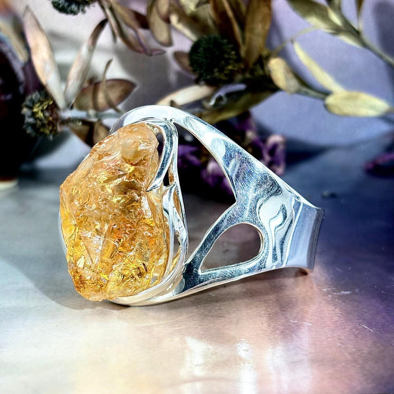 Large Crystal Cuff Bracelet