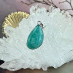 Amazonite Teardrop Pendant