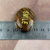 Tiger's Eye Word Palm Stone