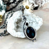 Black Gemstone Handmade Pendant