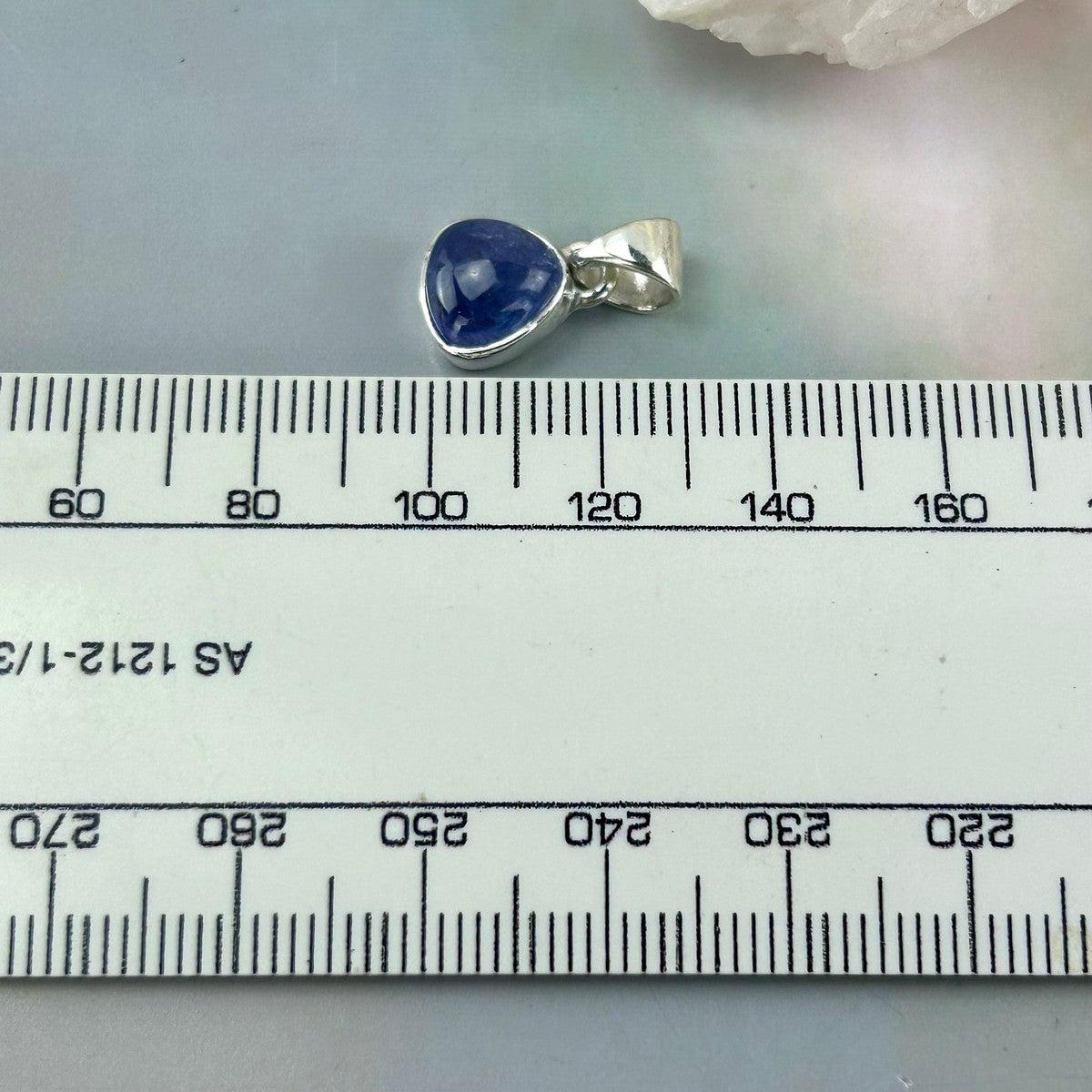 Tanzanite Pyramid Pendant