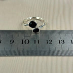 Onyx Sterling Silver Ring