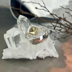 Yellow Gemstone Silver Ring