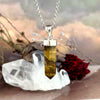 Tiger's Eye Crystal Bar Pendant