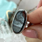 Small Size Tiger Iron Ring