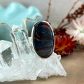 Oval Iron Tiger Eye Ring