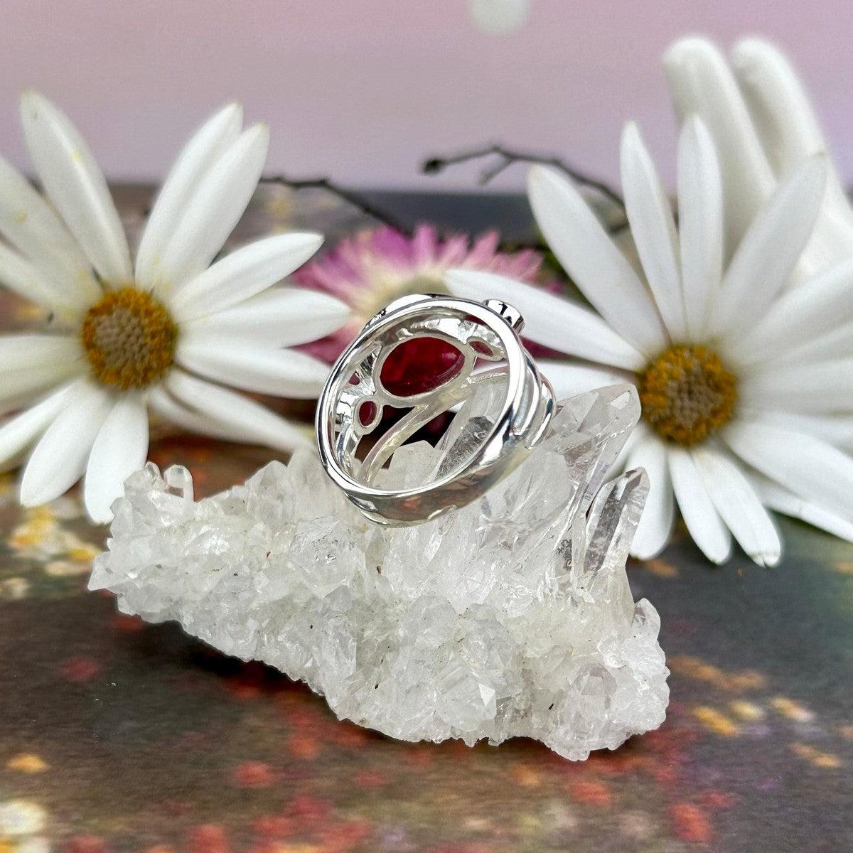 July Birthstone Ring