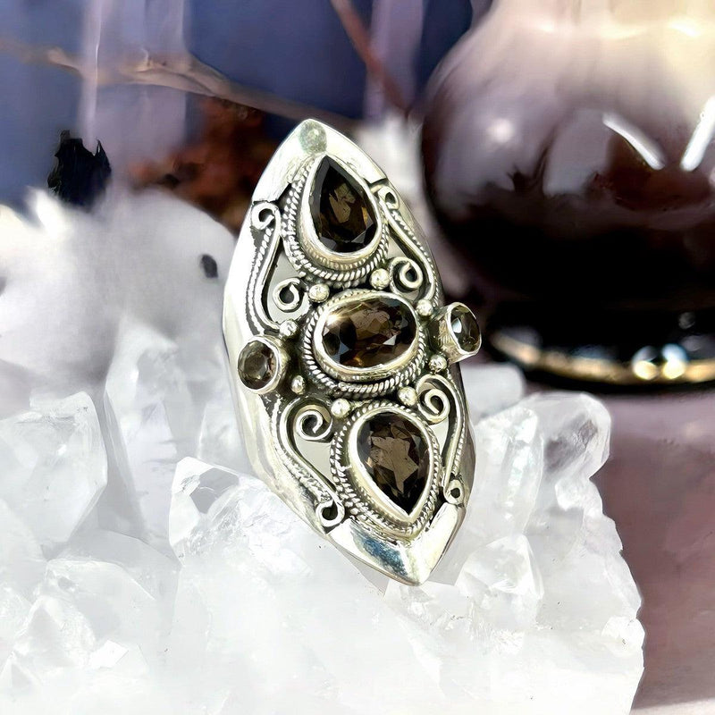 Gothic Gemstone Ring