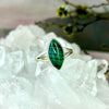 Malachite Sterling Silver Ring