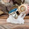 Bright Blue Crystal Ring