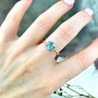 Assorted Gemstone Brilliant Cut Ring