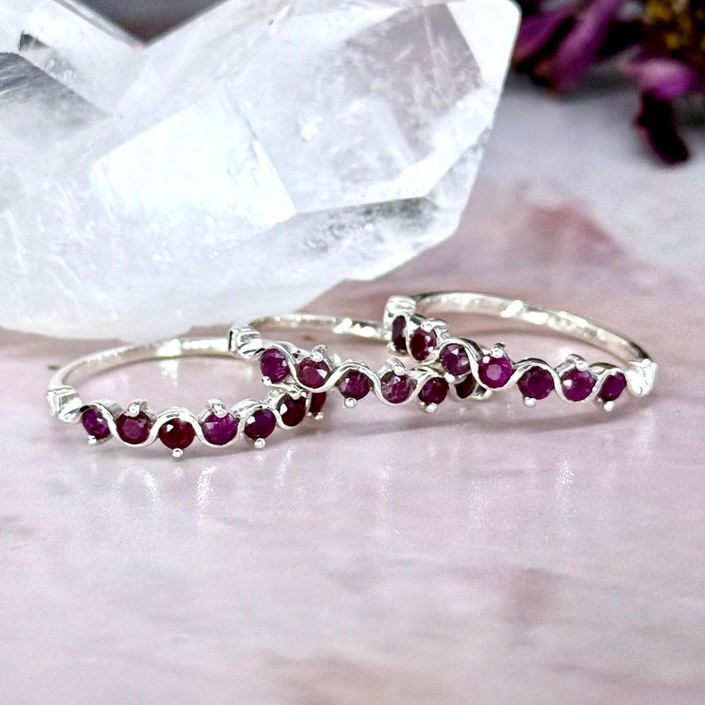 Ruby Pave Ring