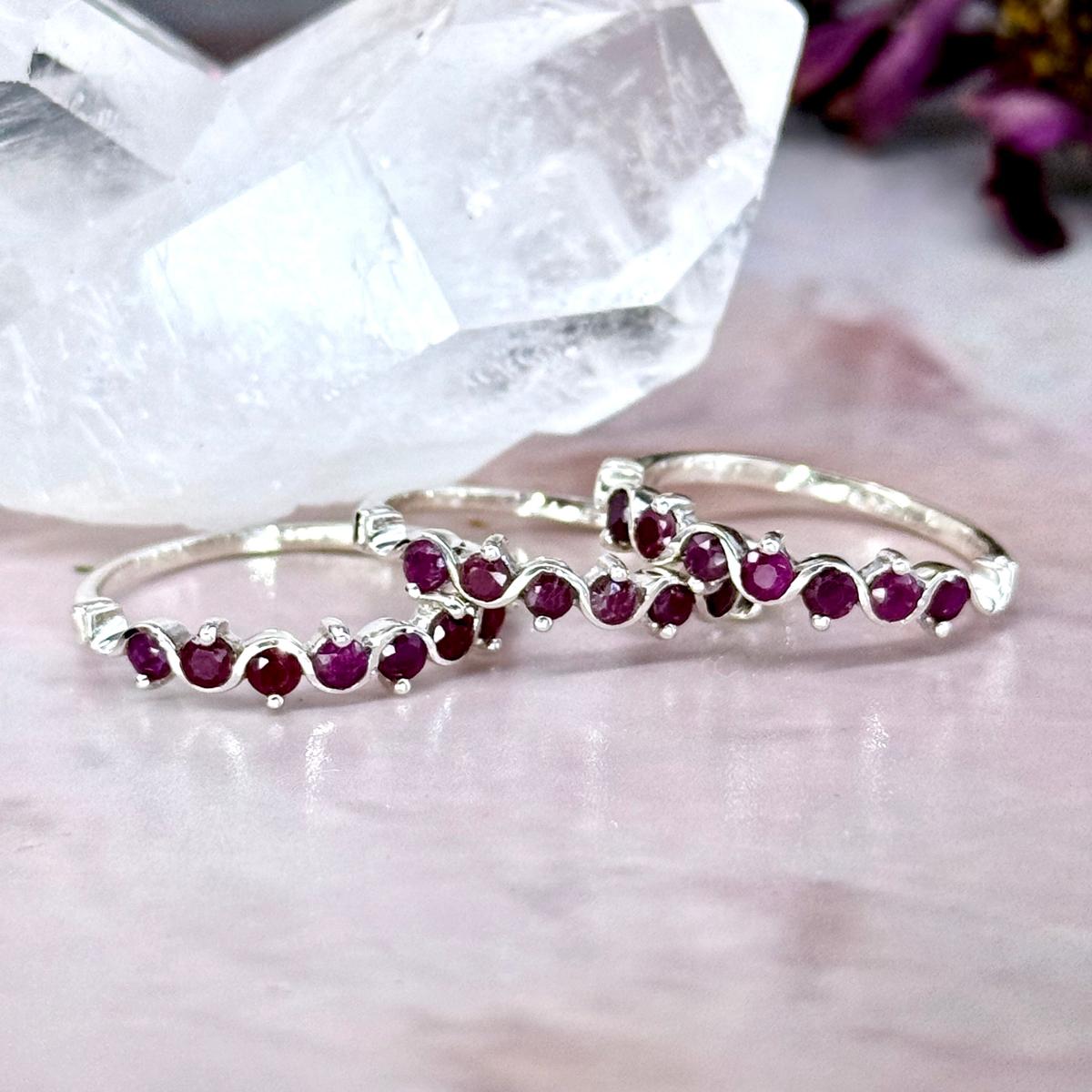 Ruby Pave Ring