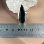 Modern Black Tourmaline Ring