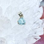 Pear Cut Aquamarine Pendant