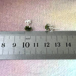 Moldavite Tektite Studs