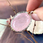 Pink Emerald Gemstone Pendant